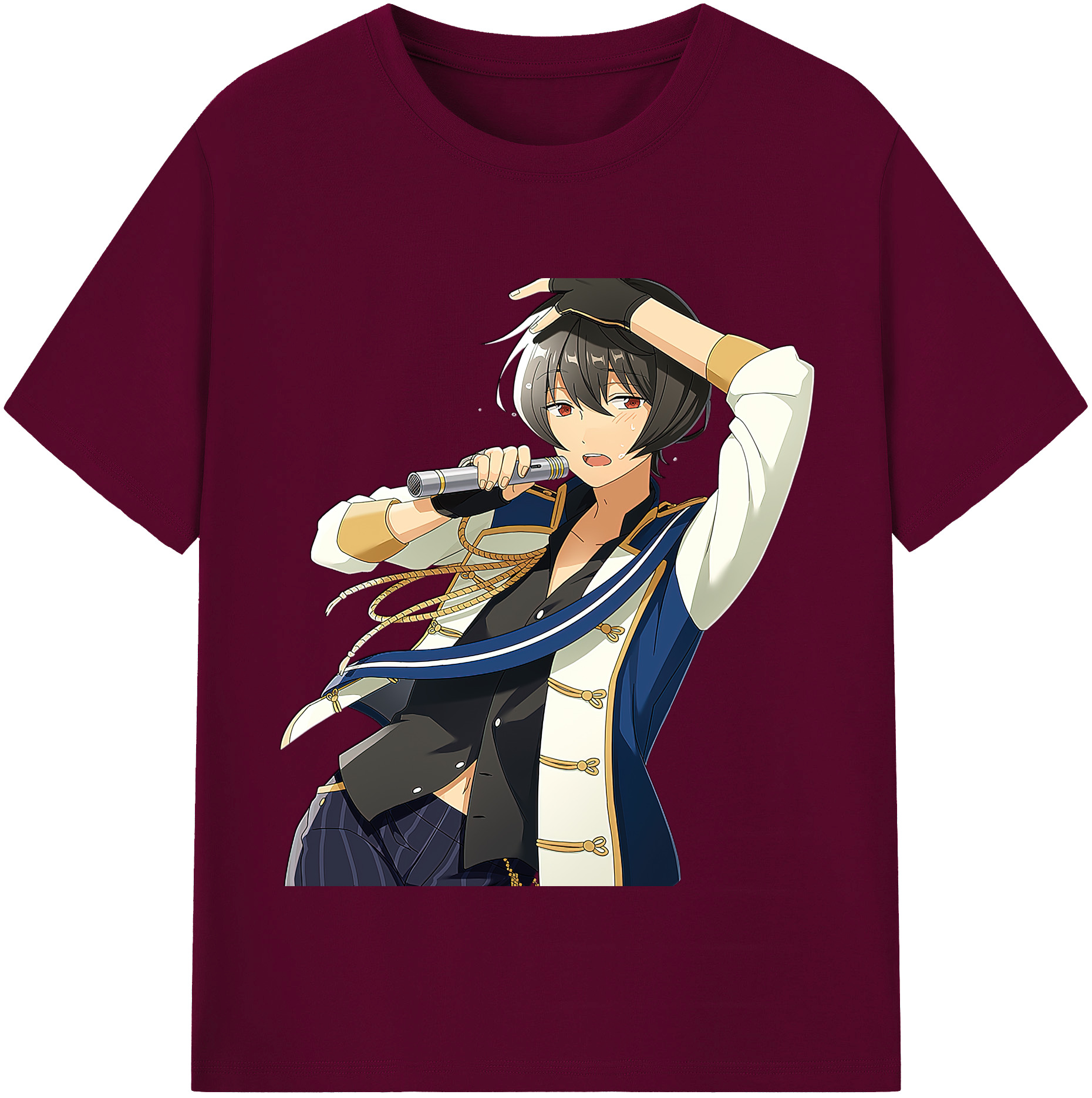 （画像用） あんさんぶるスターズ! Ensemble Stars レディースカジュアルプリントTシャツ（綿100％）